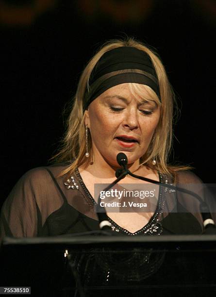 Roseanne Barr in Los Angeles, California