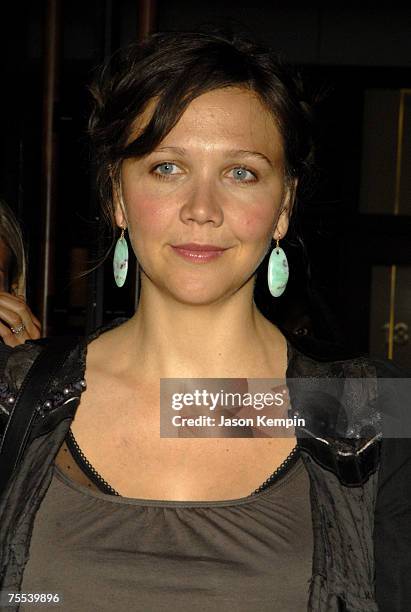 Maggie Gyllenhaal at the The Grand Opening of Longchamp's Flagship Store - May 23, 2006 at Soho in New York City, New York.