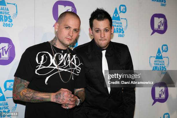 Benji Madden and Joel Madden of Good Charlotte