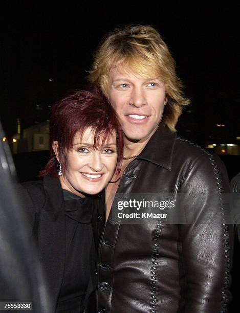 Sharon Osbourne & Jon Bon Jovi