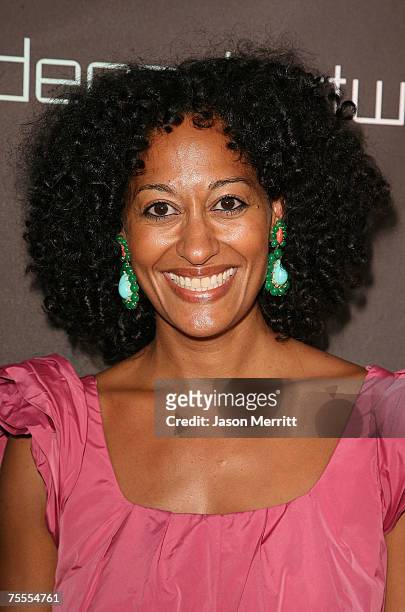 Actress Tracee Ellis Ross arrive at the decadestwo grand re-opening celebration on July 18, 2007 in Los Angeles, California.