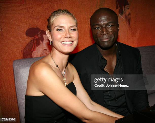 Heidi Klum and Seal