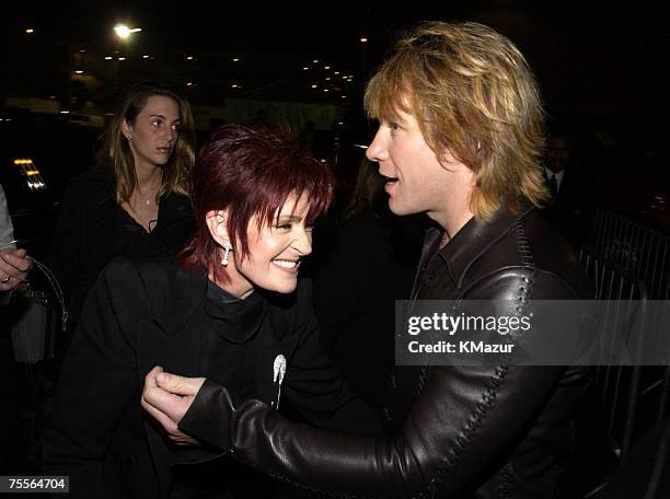 Sharon Osbourne & Jon Bon Jovi