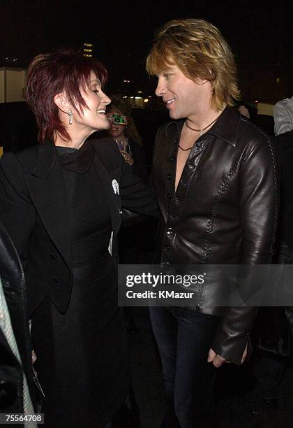 Sharon Osbourne & Jon Bon Jovi