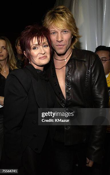 Sharon Osbourne & Jon Bon Jovi