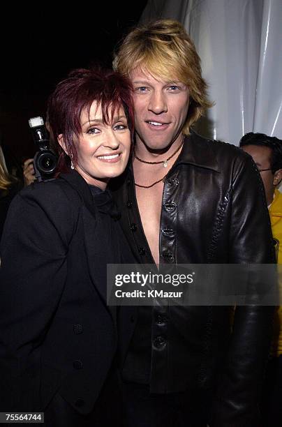 Sharon Osbourne & Jon Bon Jovi