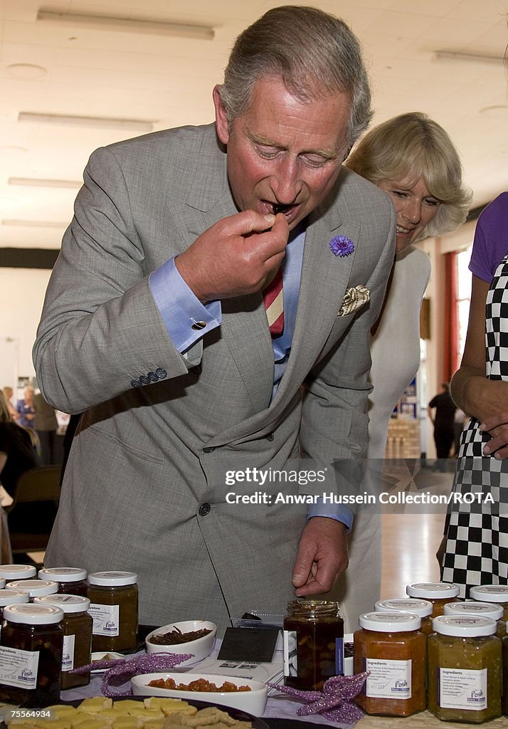 Prince Charles and Camilla, Duchess Of Cornwall Visit Cheshire