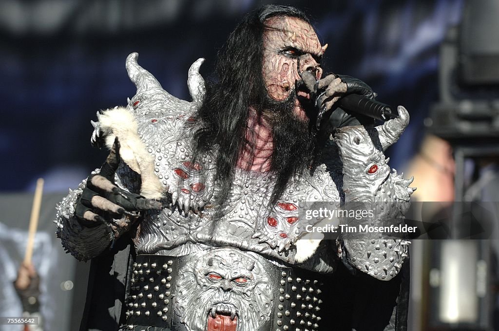 Mr Lordi Aka Tomi Petteri Putaansuu Of The Metal Band Lordi Performs mr-lordi-aka-tomi-petteri-putaansuu-of-the-metal-band-lordi-performs