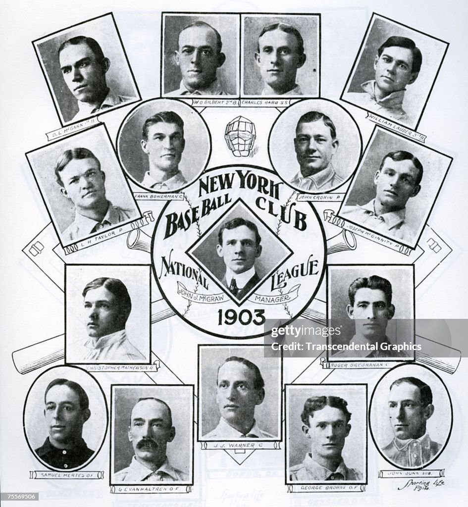 New York Giants 1903 Sporting Life