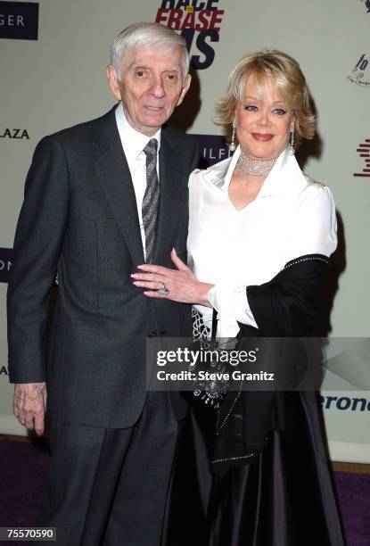 Aaron Spelling and Wife Candy