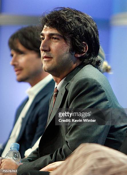 Executive producer Josh Schwartz speaks for the television show "Gossip Girl" during the CW portion of the Television Critics Association Press Tour...