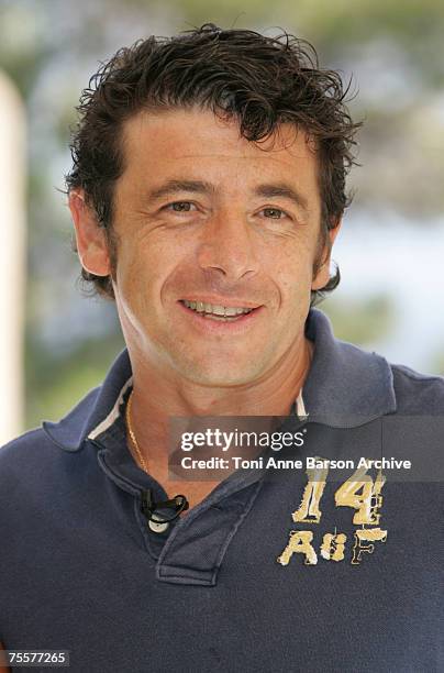 Monte Carlo - July 20th: French Singer Patrick Bruel Poses for Photographers for the 2007 Annual FightAids Monaco Gala Press Conference in...