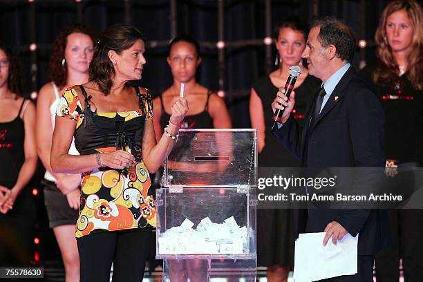 Princess Stephanie of Monaco and Marc Toesca