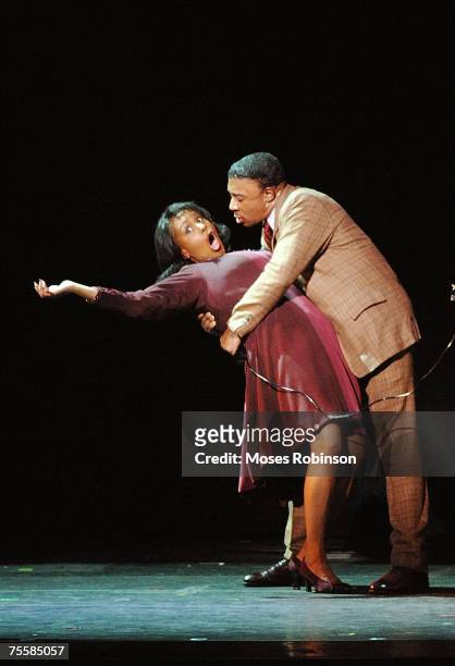 Bernard Calloway and Jennifer Holliday Preforming in the Musical "DreamGirls"