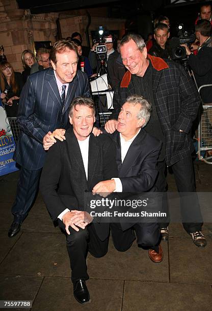 Eric Idle, Michael Palin, Terry Gilliam and Terry Jones