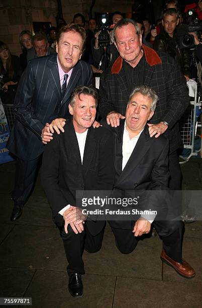Eric Idle, Michael Palin, Terry Gilliam and Terry Jones