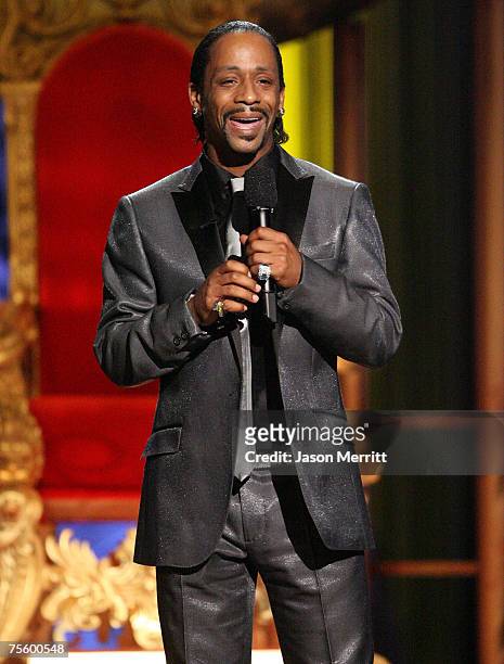 Comedian/Roast Master Katt Williams on stage during The Comedy Central Roast of Flavor Flav at Warner Bros. Studios on July 22, 2007 in Burbank,...