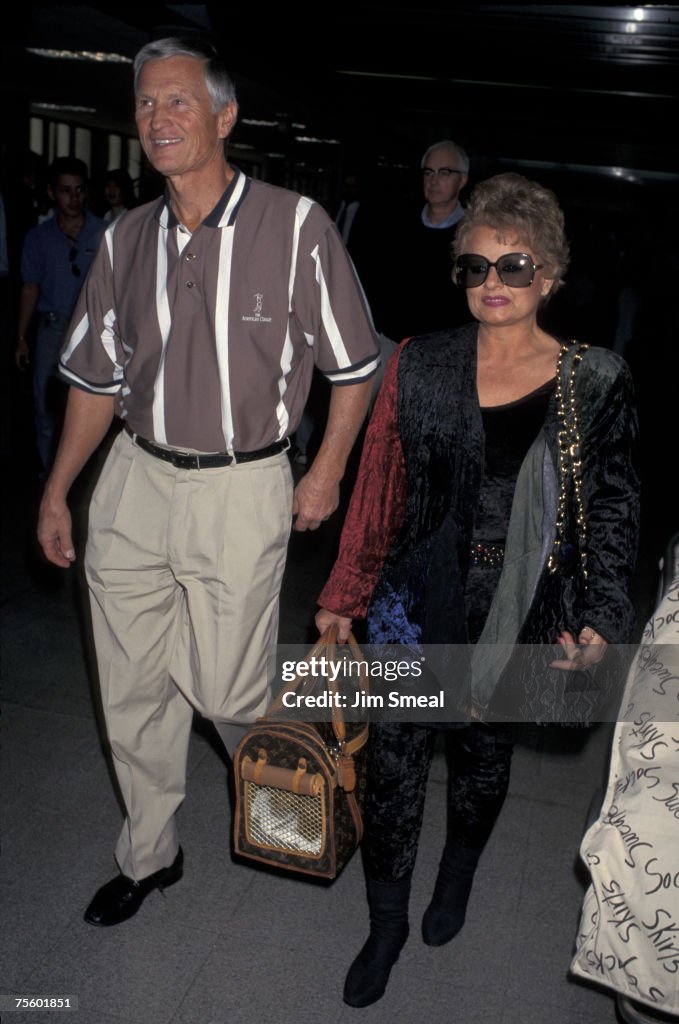 Tammy Faye Bakker Messner Sighting At LAX - October 24, 1996