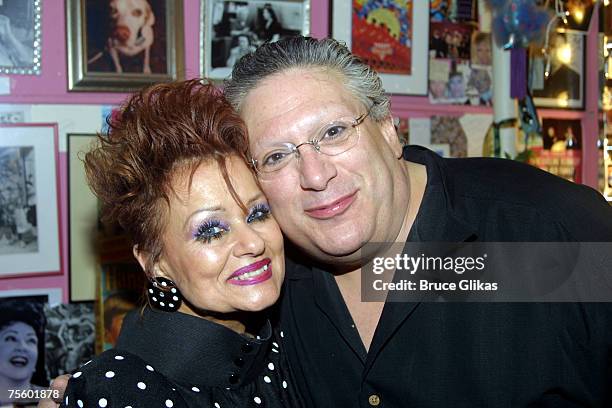 Tammy Faye Bakker Messner and Harvey Fierstein