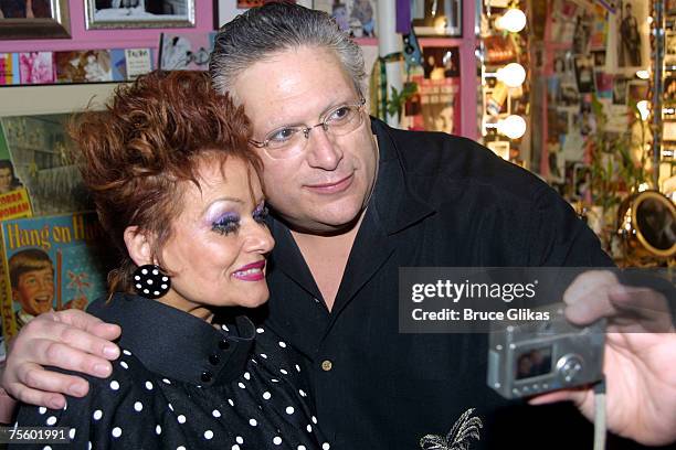 Tammy Faye Bakker Messner and Harvey Fierstein