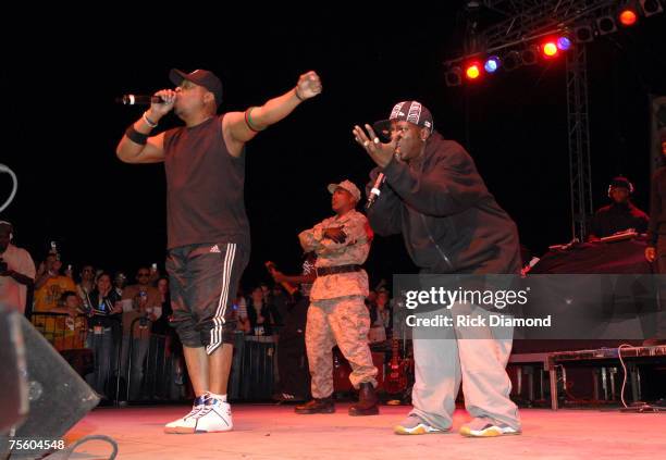 Chuck D and Flavor Flav of Public Enemy