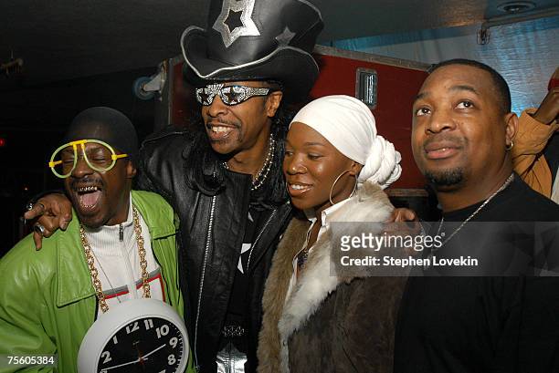 Flavor Flav, Bootsy Collins, India.Arie and Chuck D