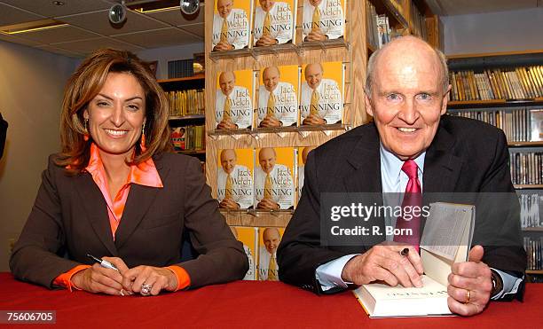 Suzy Welch and Jack Welch, former CEO of General Electric