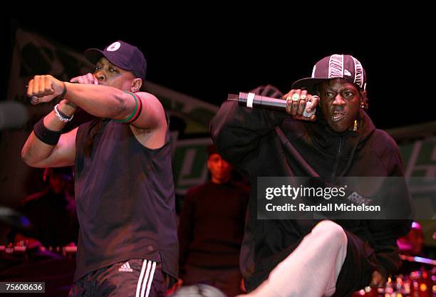 Chuck D and Flavor Flav of Public Enemy