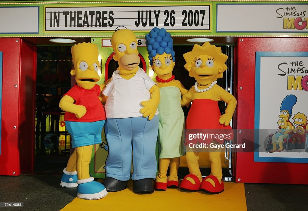 "The Simpsons Movie" Australian Premiere