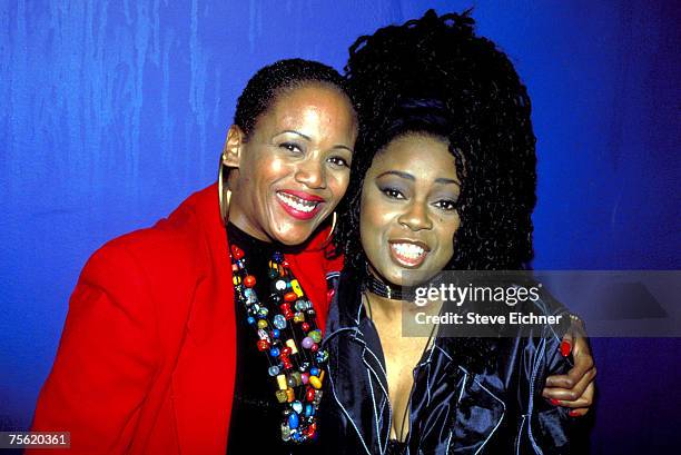 Toukie Smith and Caron Wheeler