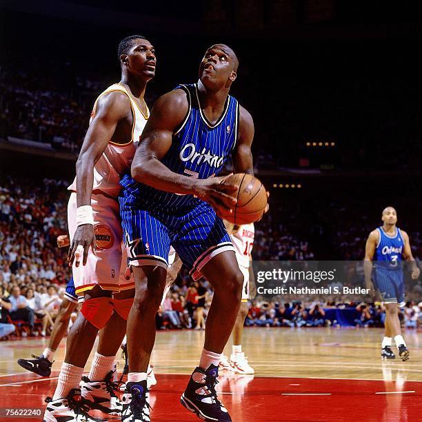 Shaq Rockets 244 Olajuwon Oneal Stock Photos, High-Res Pictures, and Images - Getty ...