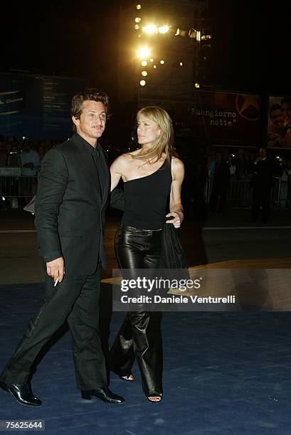 Sean Penn and Robin Wright Penn