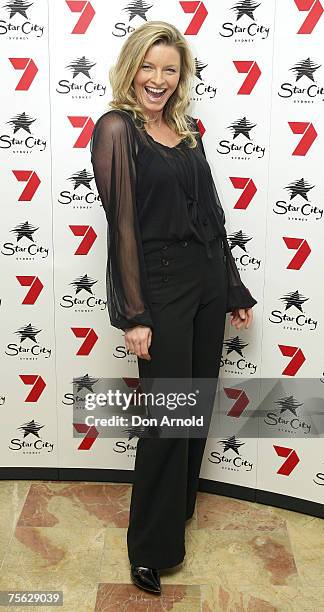 Tammy McIntosh attends the party to celebrate 400 episodes of popular Australian soap "All Saints" at The Astra Bar, Star City on July 25, 2007 in...