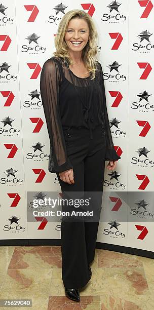 Tammy McIntosh attends the party to celebrate 400 episodes of popular Australian soap "All Saints" at The Astra Bar, Star City on July 25, 2007 in...