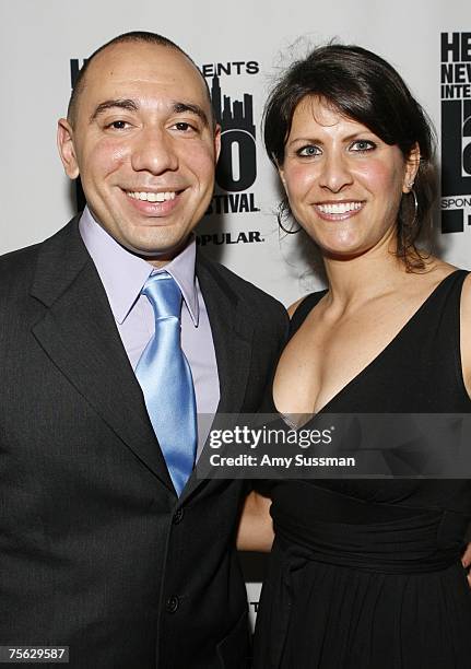 Directors of NYILFF Calixto Chinchilla and Elizabeth Gardner attend the opening night of the New York International Latino Film Festival at the...