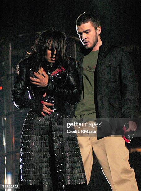 Janet Jackson and Justin Timberlake