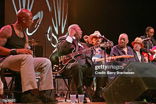 Kenny Wayne Shepherd, Montel Williams, B.B. King, Dickey Betts, Bobby "Blue" Bland, Bruce Willis and Deborah Coleman