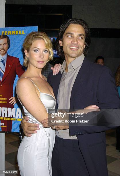 Christina Applegate and husband Johnathon Schaech