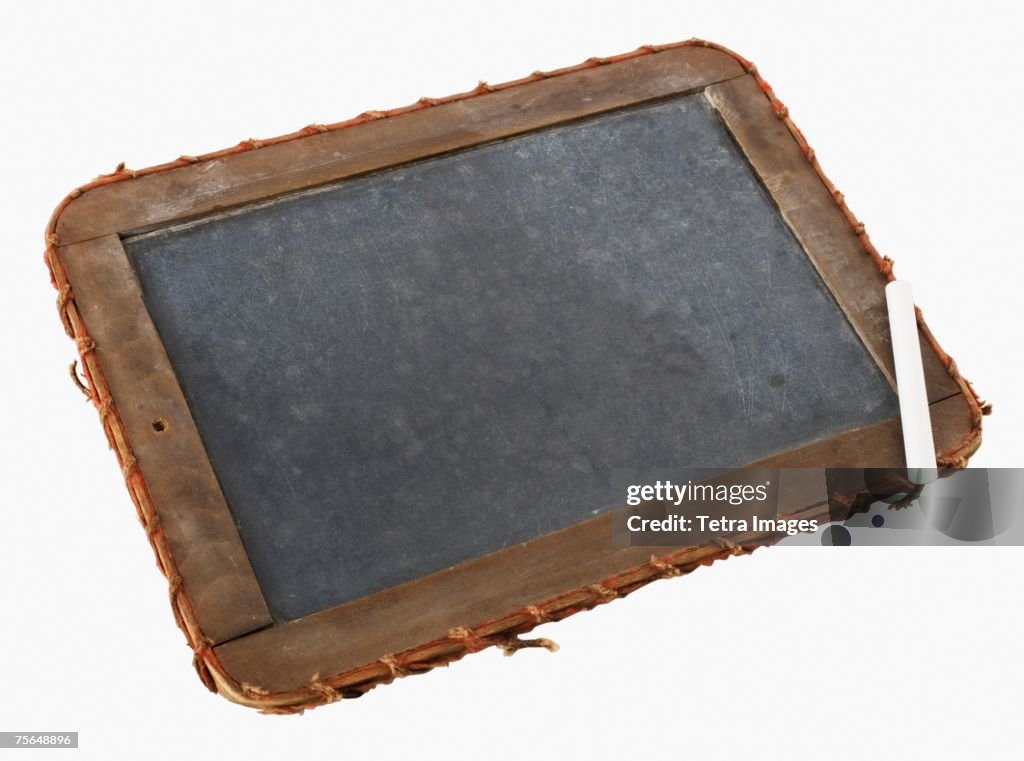 Chalkboard with wood frame