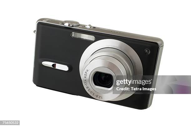 close up of camera - digitale camera stockfoto's en -beelden