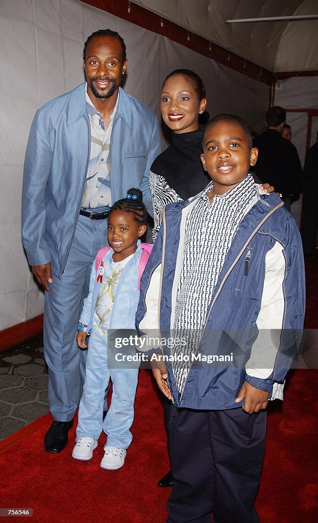 Jeri Rice And Greg Rice Former football player Jerry Rice,his wife Jackie, daughter Jada and ...
