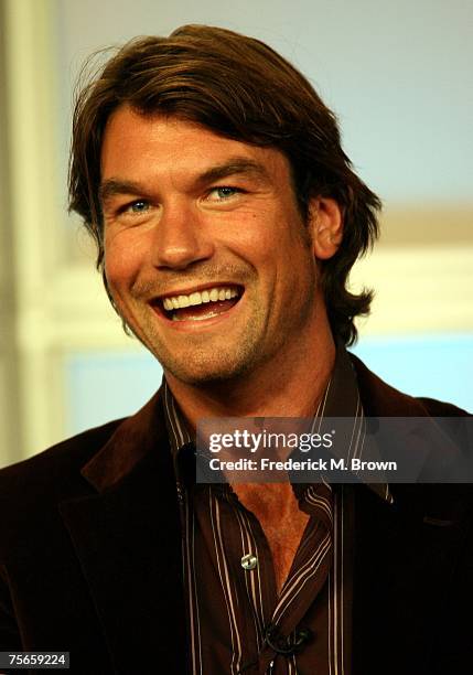 Actor Jerry O'Connell of "Carpoolers" speaks during the 2007 Summer Television Critics Association Press Tour for ABC held at the Beverly Hilton...