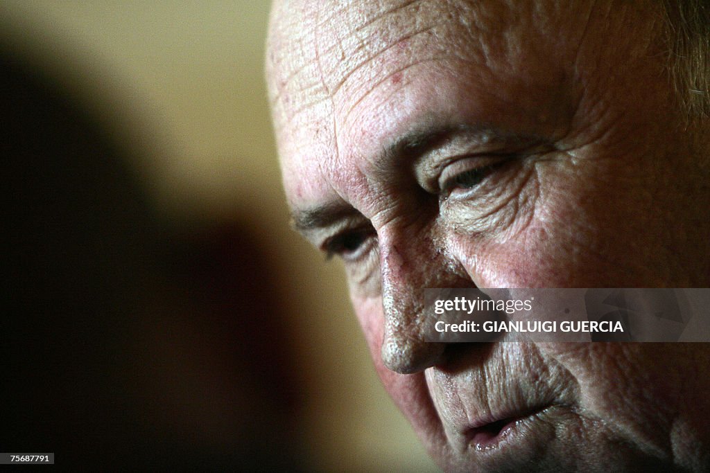 Former South African President and Nobel...