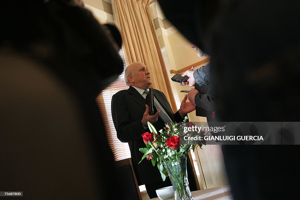 Former South African President and Nobel...