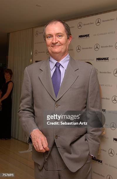 Actor Jim Broadbent arrives at the Miramax pre-Oscar nominee party March 23, 2002 in Los Angeles, CA.