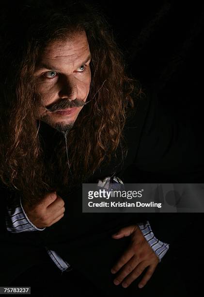Director/Producer Adrian Belic poses during a portrait session in promotion of his documentary Feature Film 'Beyond the Call' on the nineth day of...