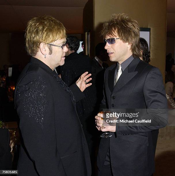 Sir Elton John and Jon Bon Jovi