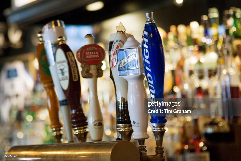 Beer Taps, Georgetown, USA