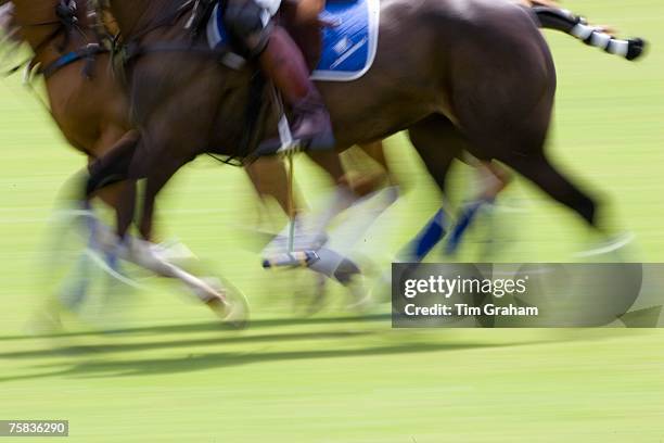 Polo match in Hampshire, England, United Kingdom