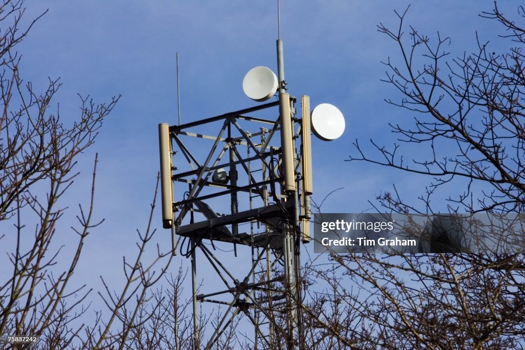 Mobile Phone Mast, UK